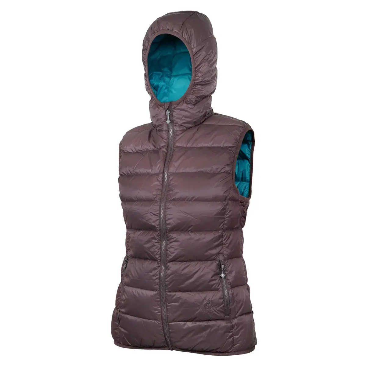 Warmpeace Damen-Daunenweste Warmpeace Yuba Lady Shale/harbor blue