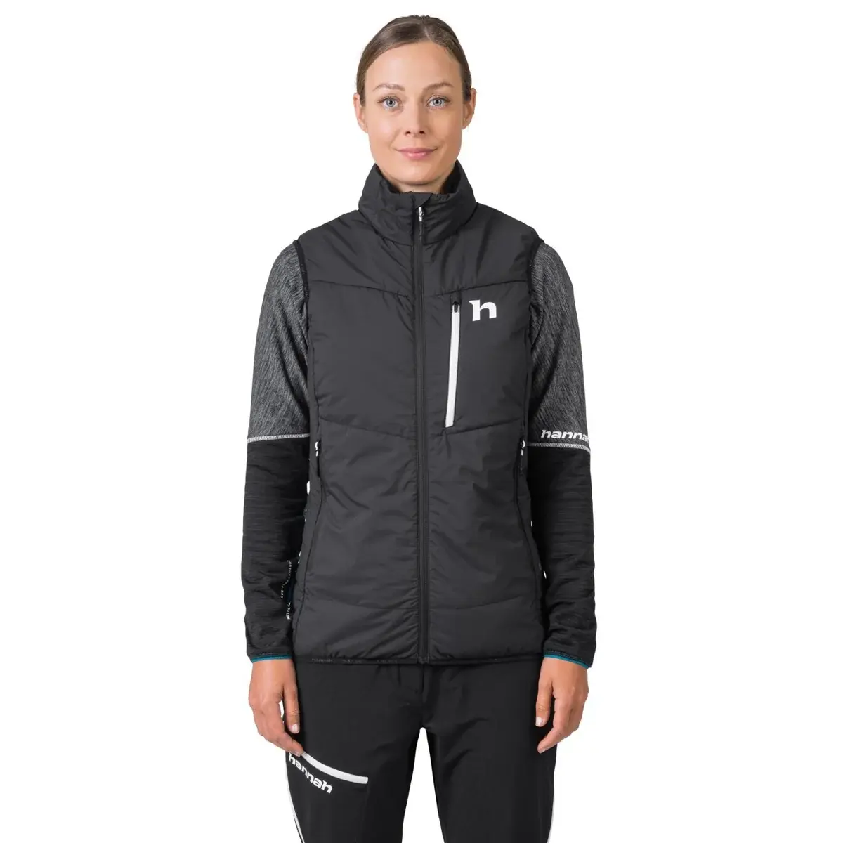 Hannah Damen-Skitourenweste Hannah Nava Vest Anthracite