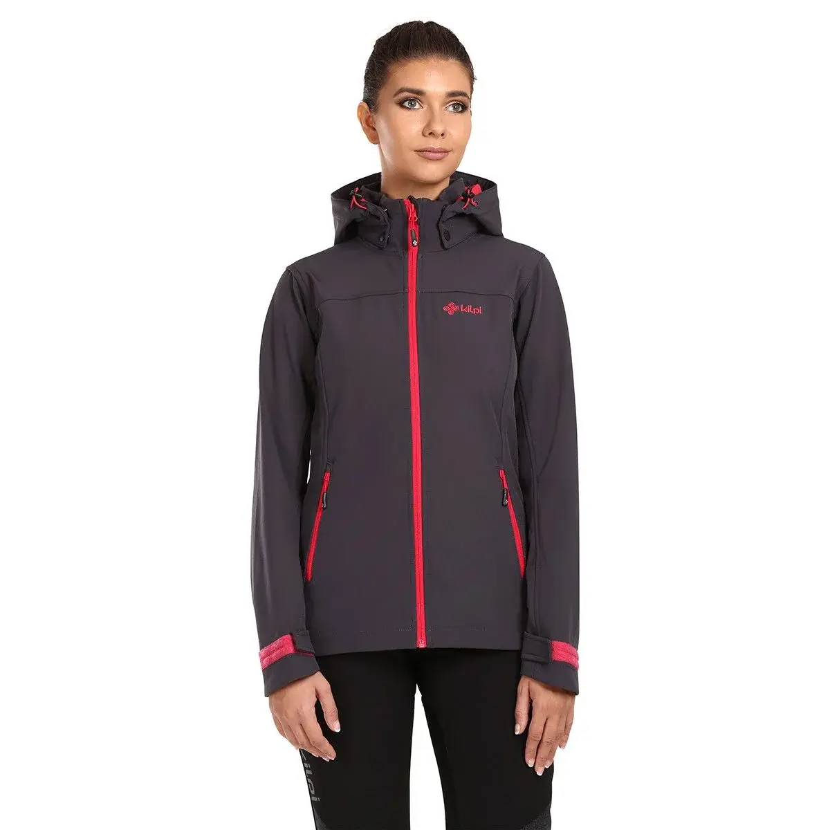 Kilpi Damen-Softshelljacke Kilpi Ravia-W Dunkelgrau