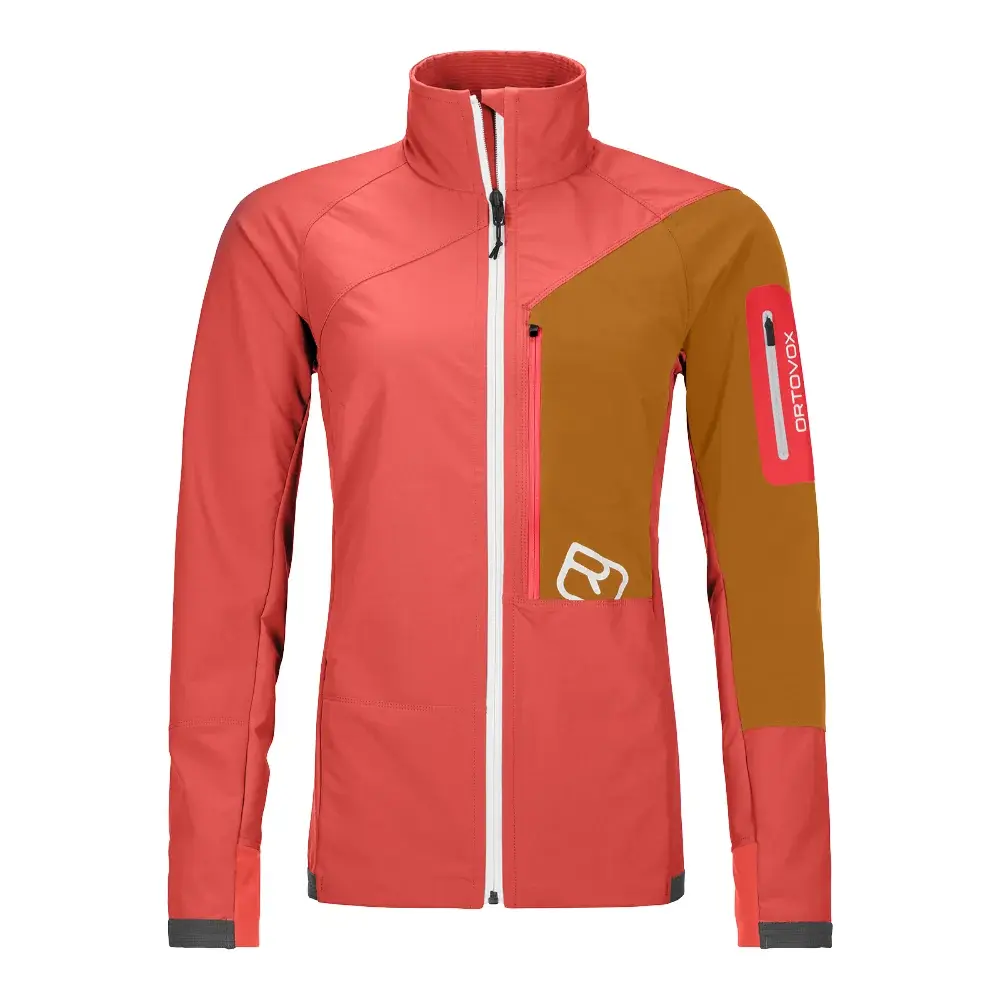 Dámská softshellová bunda Ortovox W's Berrino Jacket Coral