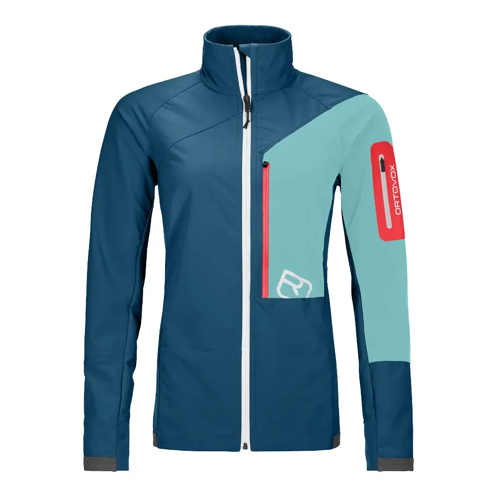 Damen-Softshelljacke Ortovox W's Berrino Jacket Petrol Blue