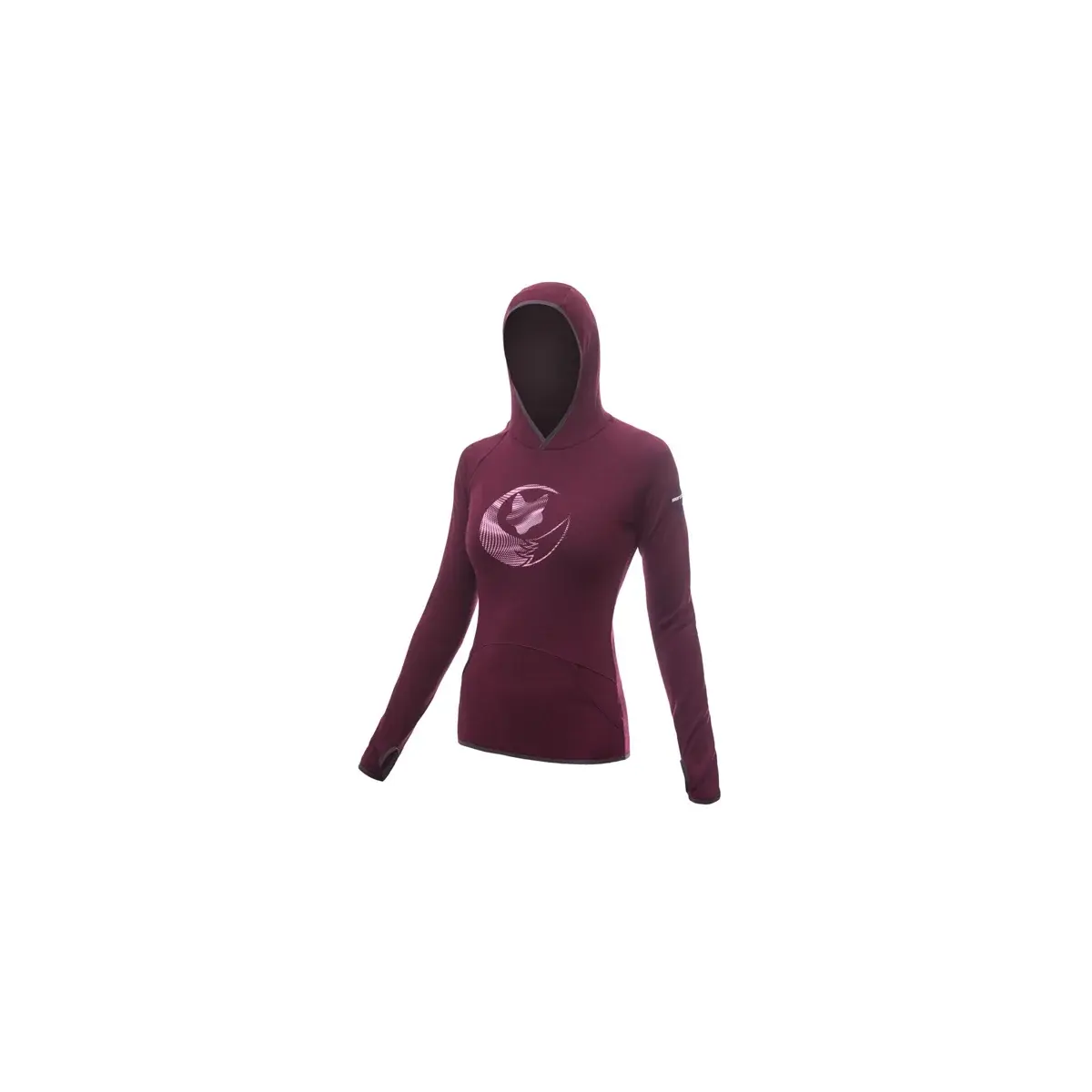 Sensor Damen-Sportsweatshirt Sensor Merino Upper Fox Grau