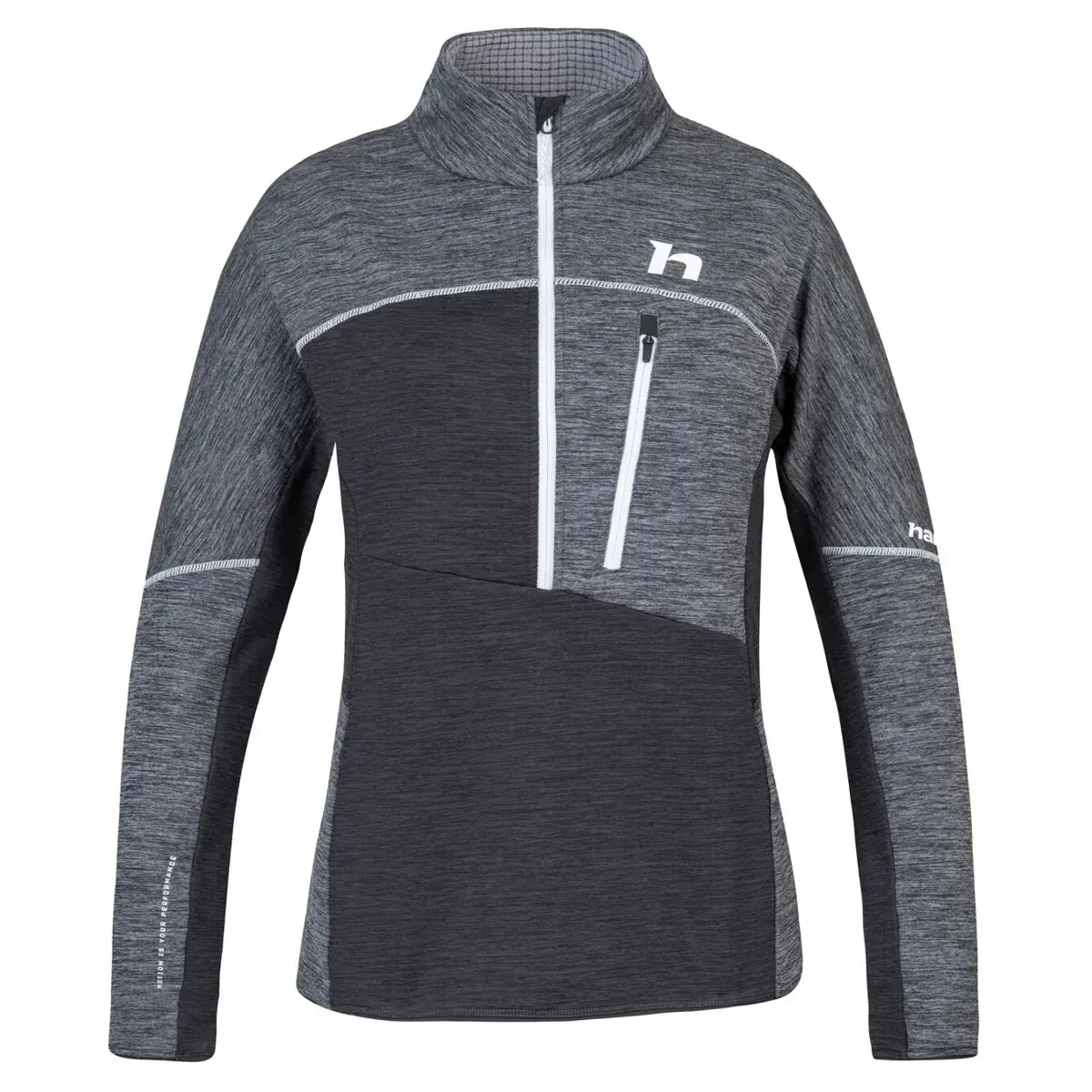Hannah Damen-Wandersweatshirt Hannah Meda HZ Light gray mel (white)
