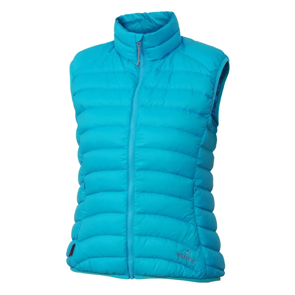 Warmpeace Damen-Daunenweste Warmpeace Swan Lady fresh blue/winter blue