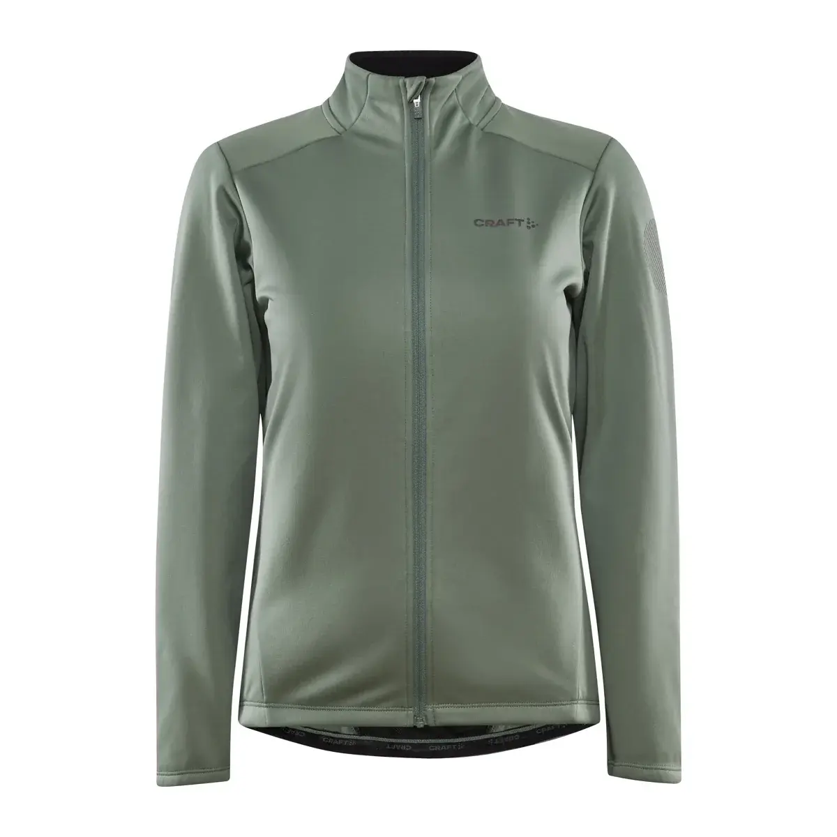 Damen-Thermo-Radjacke Craft CORE Bike SubZ grün