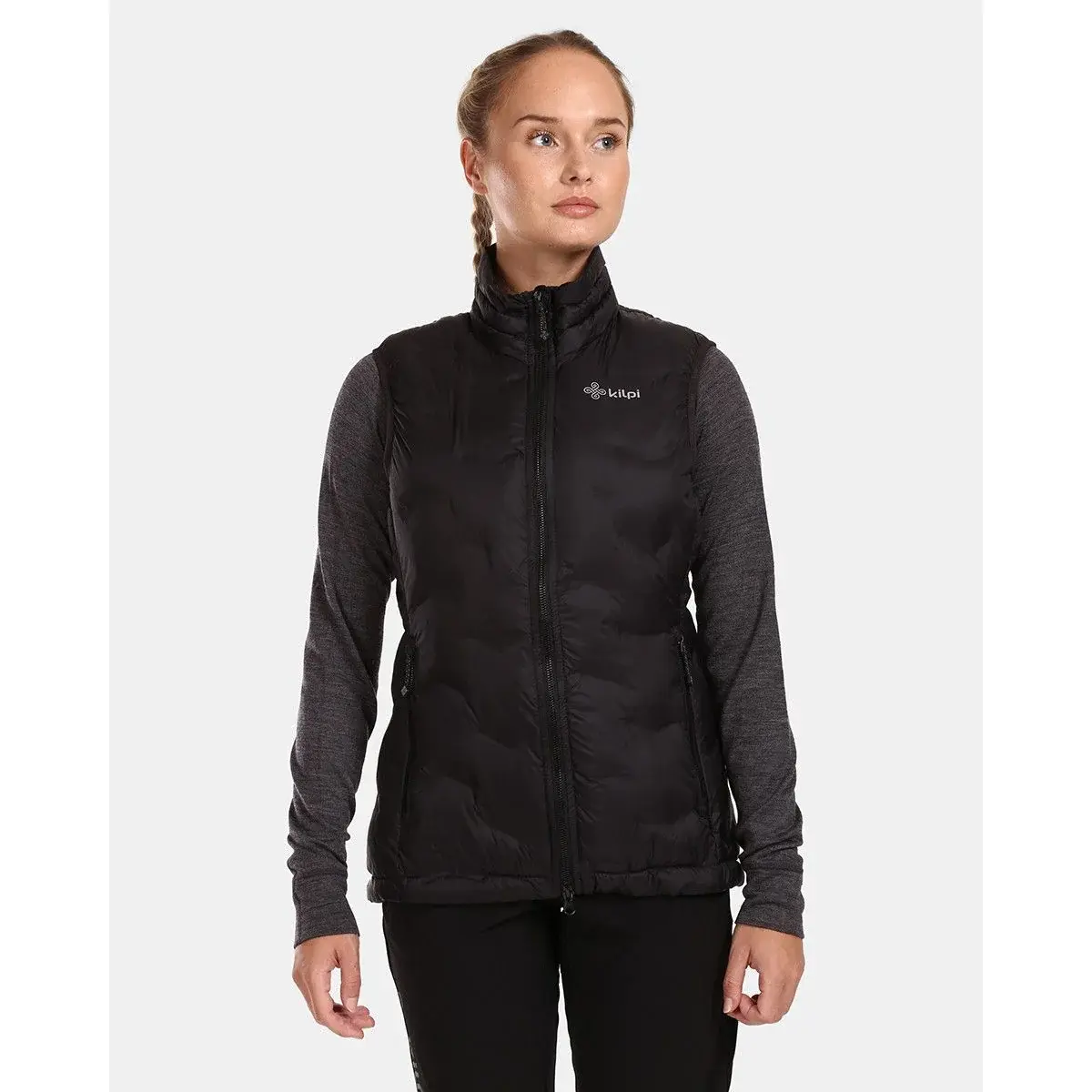 Kilpi Damen-Thermoweste Kilpi Nai-W Schwarz