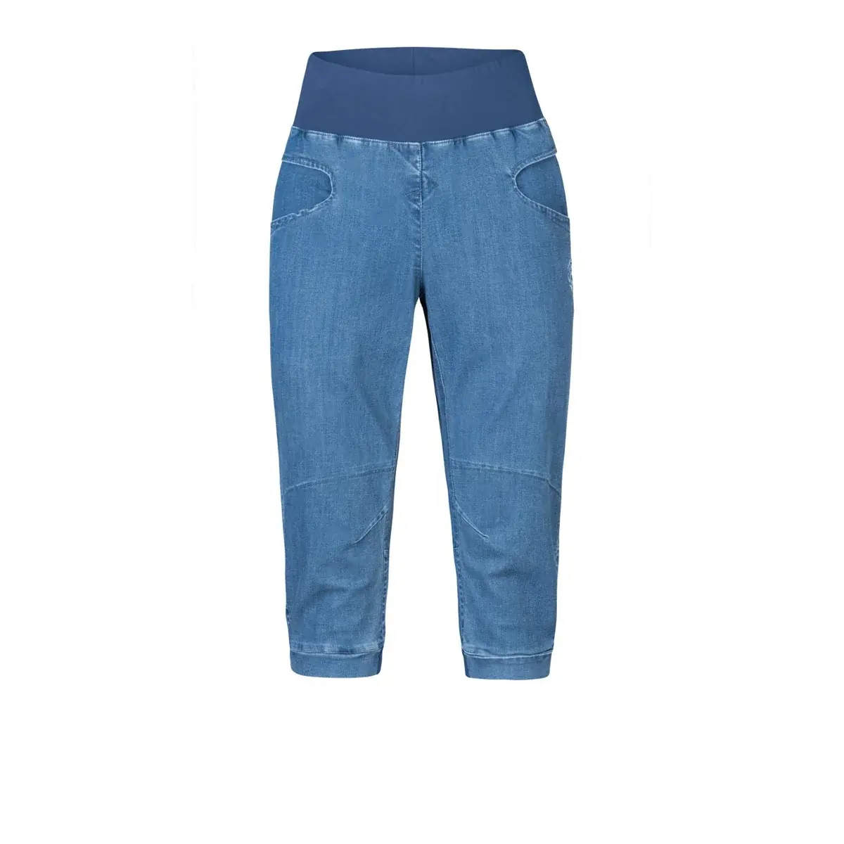 Damen-Kletter-3/4-Hose Rafiki Chain Capri denim