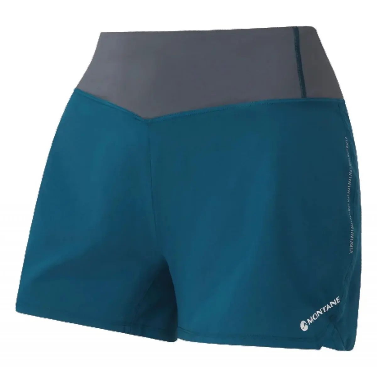 Montane Damen-Laufshorts Montane Womans Katla 4" Shorts Narwhal blue