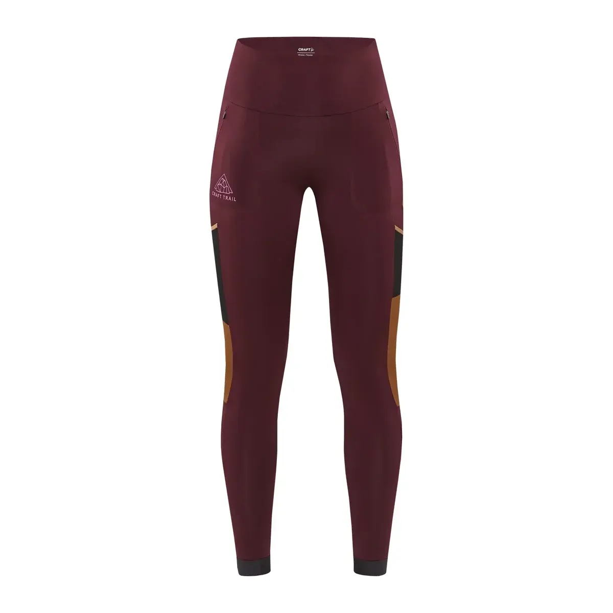 Craft Damen-Laufleggings Craft PRO Trail Tights violett