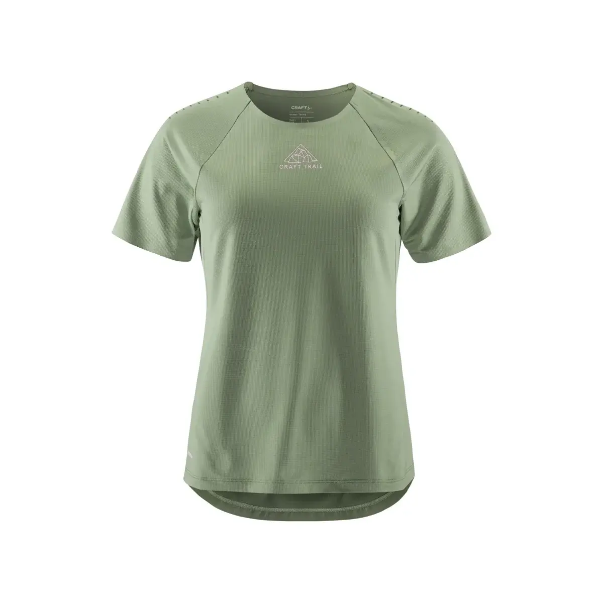 Damen-Laufshirt Craft PRO Trail SS grün