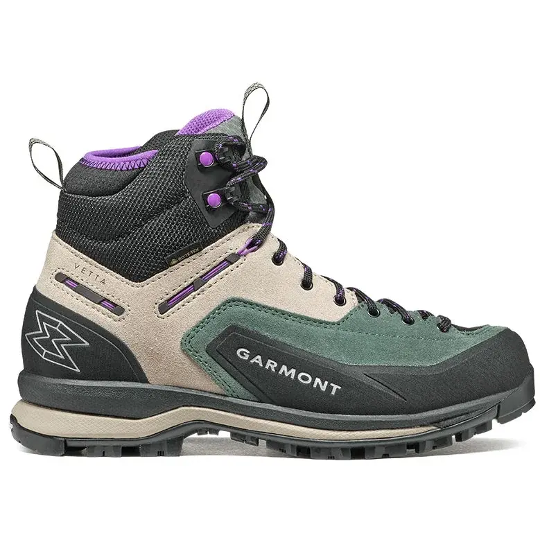Dámské turistické boty Garmont Vetta Tech GTX WMS chateau grey/dewberry violet