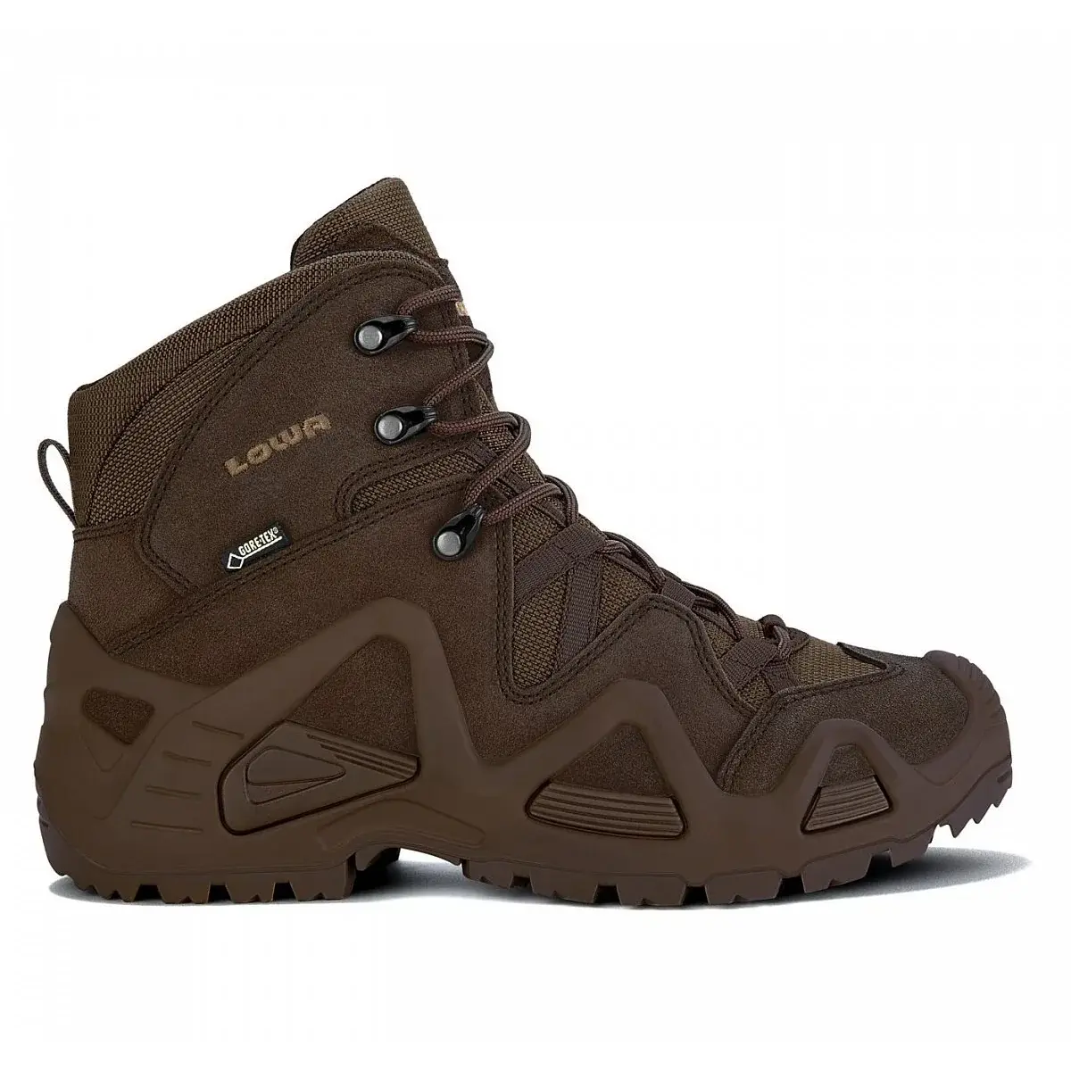 Damen-Einsatzstiefel Lowa Zephyr GTX Mid Dark brown
