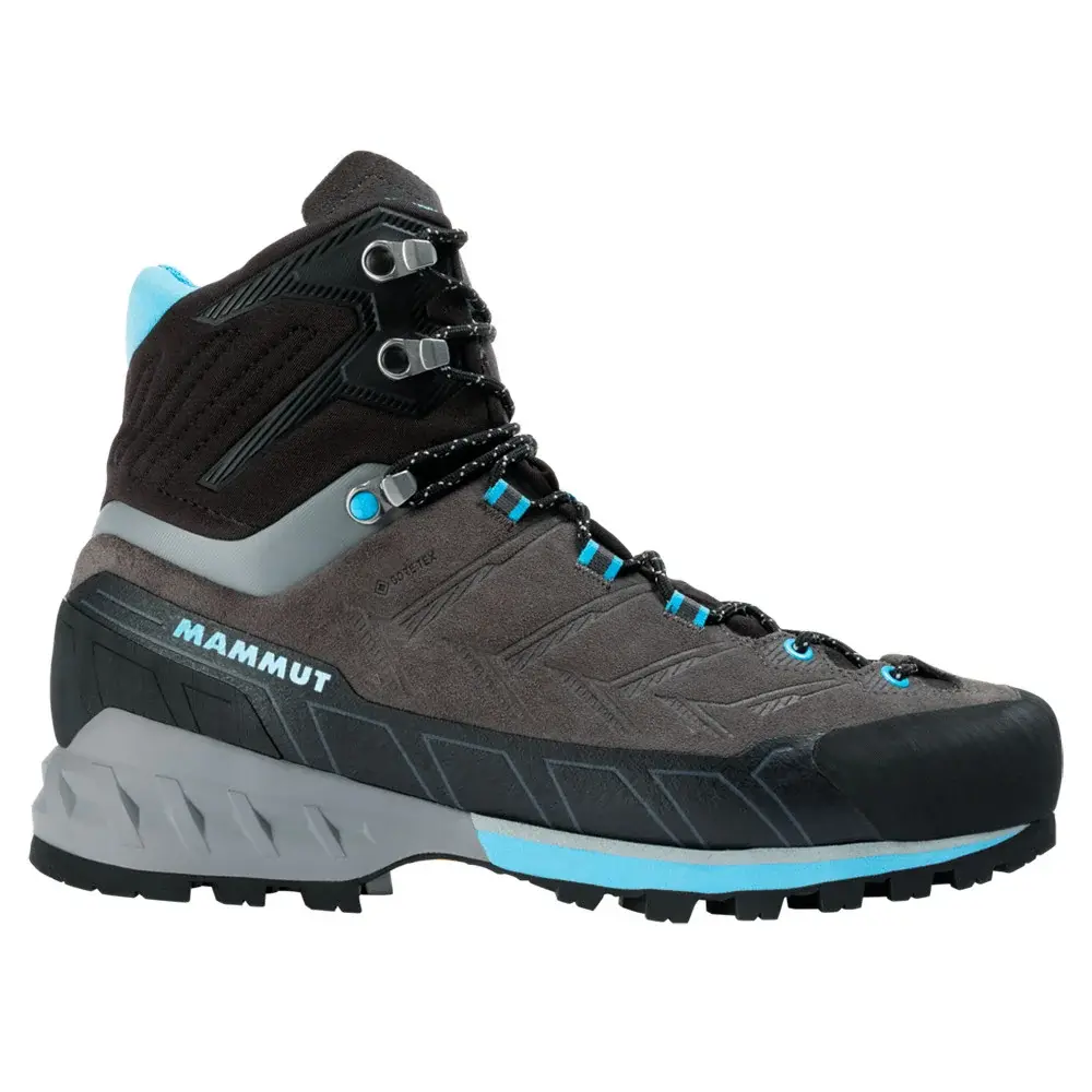 Damen-Bergschuhe Mammut Kento Tour High GTX® Women Dark titanium-whisper