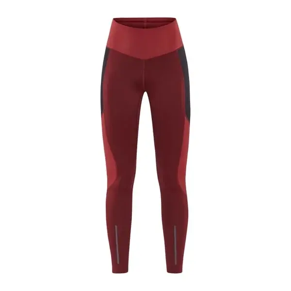 Dámské elastické kalhoty Craft ADV Essence Warm Tights červená