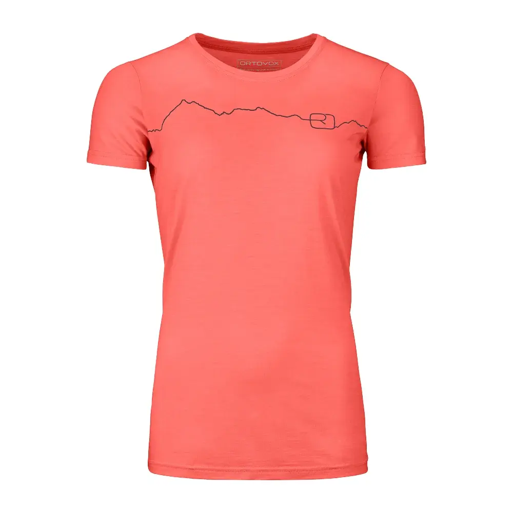 Ortovox Damen-Funktionsshirt Ortovox W's 150 Cool Mountain TS Coral