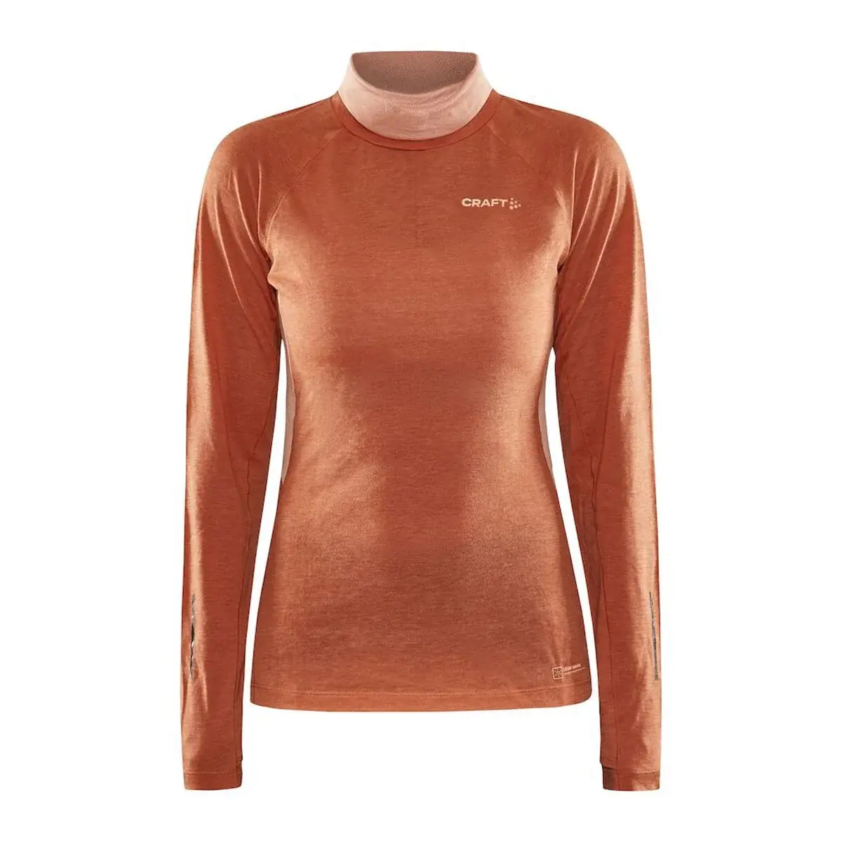 Craft Damen-Funktionsshirt Craft ADV SubZ Wool LS 2 Orange