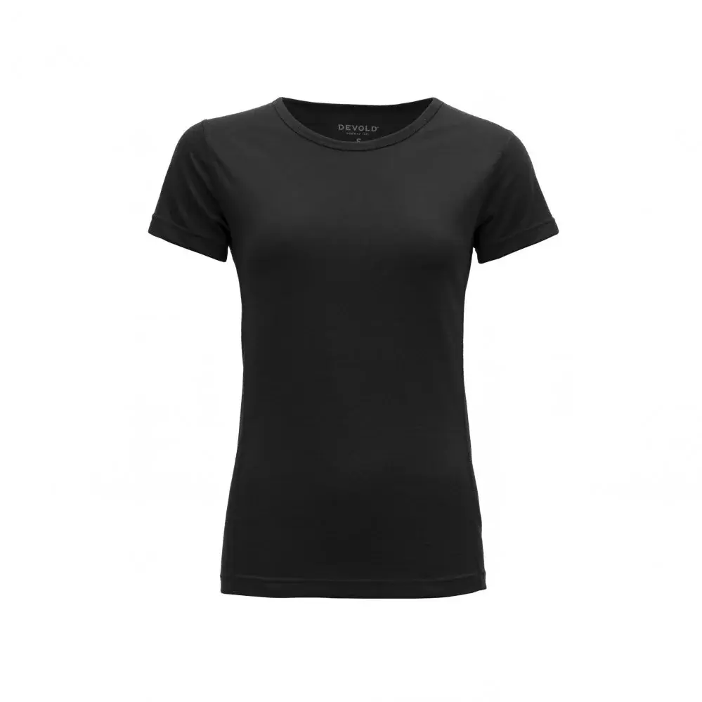 Devold Damen-Funktionsshirt Devold Breeze merino 150 T-shirt WMN Black