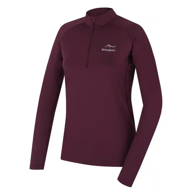 Damen-Funktionsshirt Husky TROMI ZIP L purple, Größe