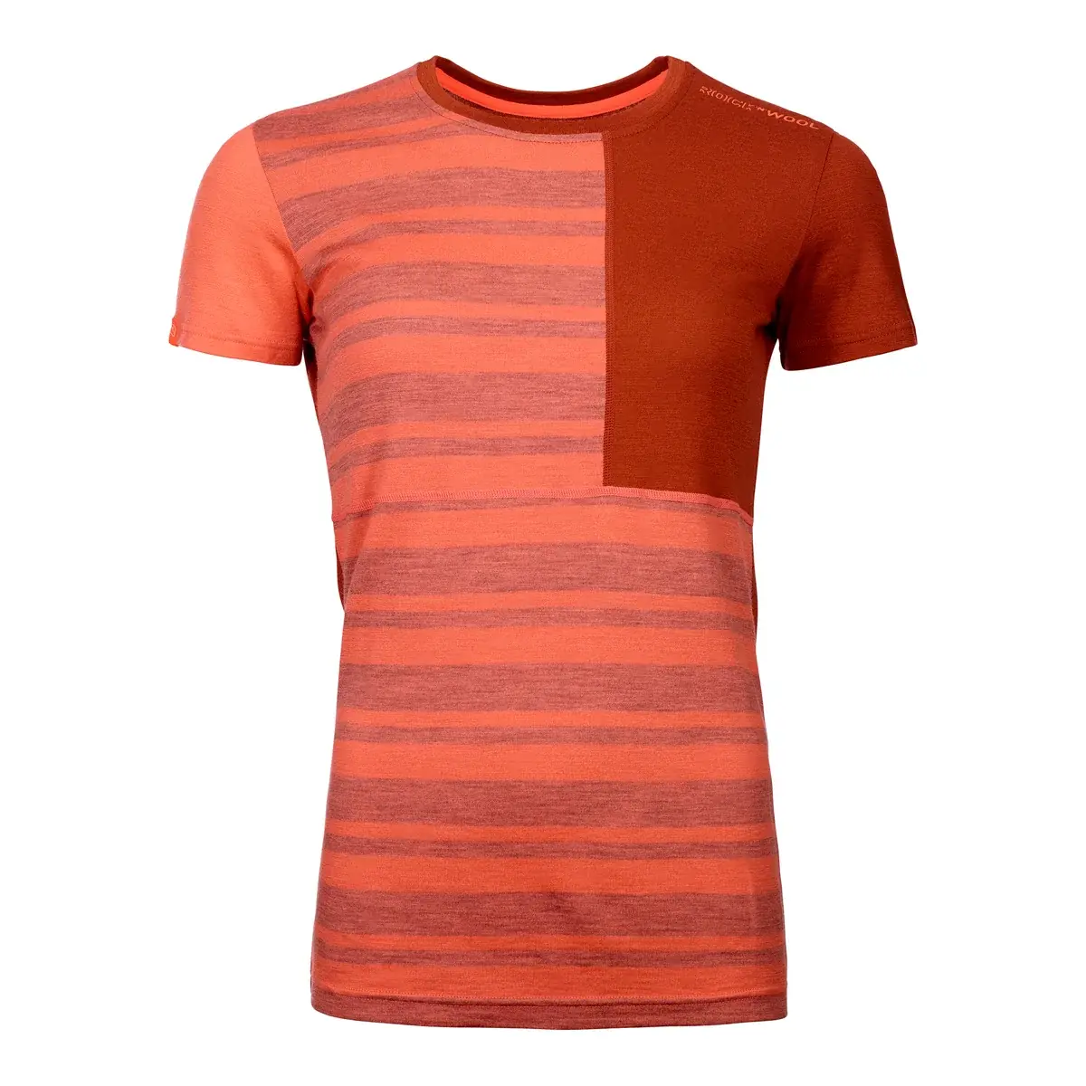 Ortovox Damen-Funktionsshirt Ortovox 185 Rock'n'Wool Short Coral
