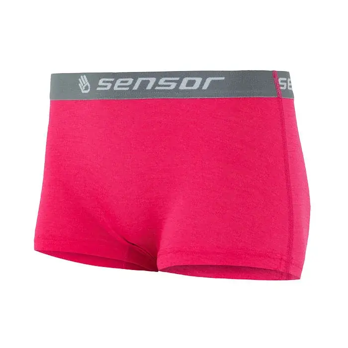Sensor Damen-Panty Sensor Merino Active magenta