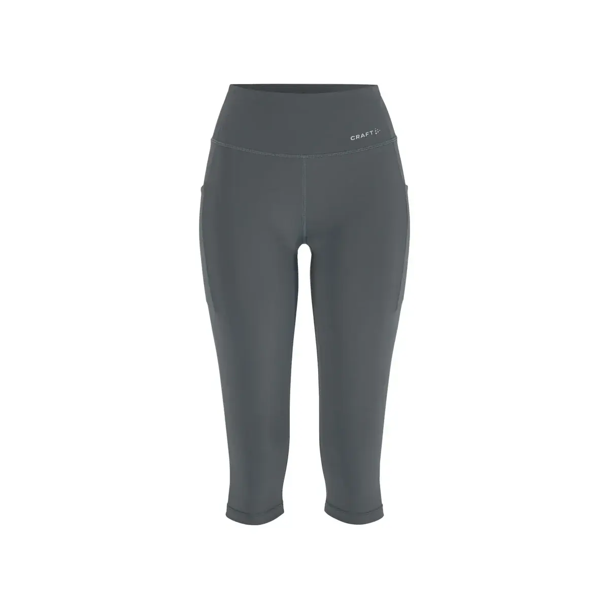 Damenhose Craft Essence Capri 3 grau