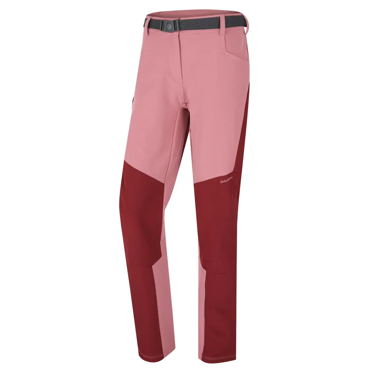 Dámské outdoorové kalhoty Husky Keiry L bordo/pink