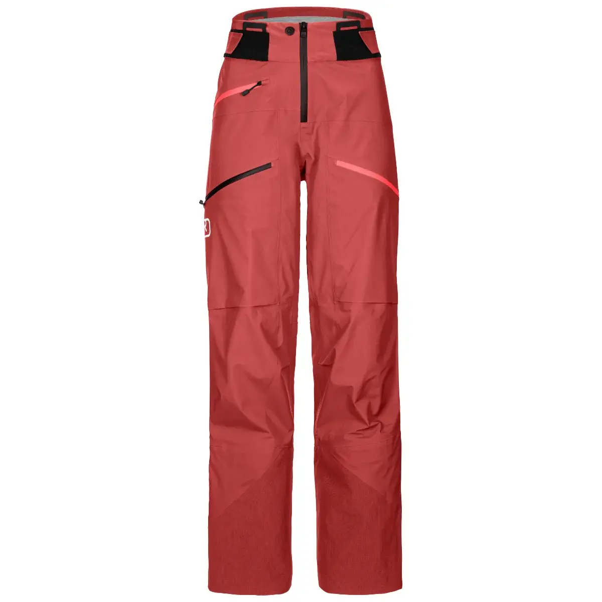 Damen-Freeridehose Ortovox 3L Deep Shell Blush