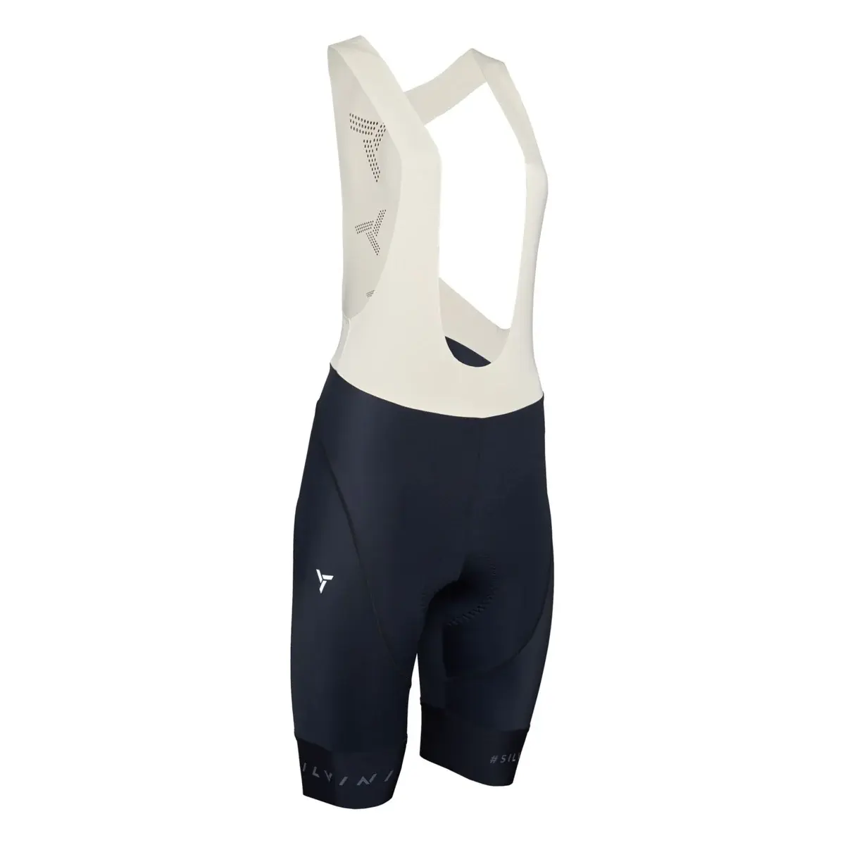 Silvini Damenshorts mit Trägern Silvini WP2629 Suela Bib black-cream