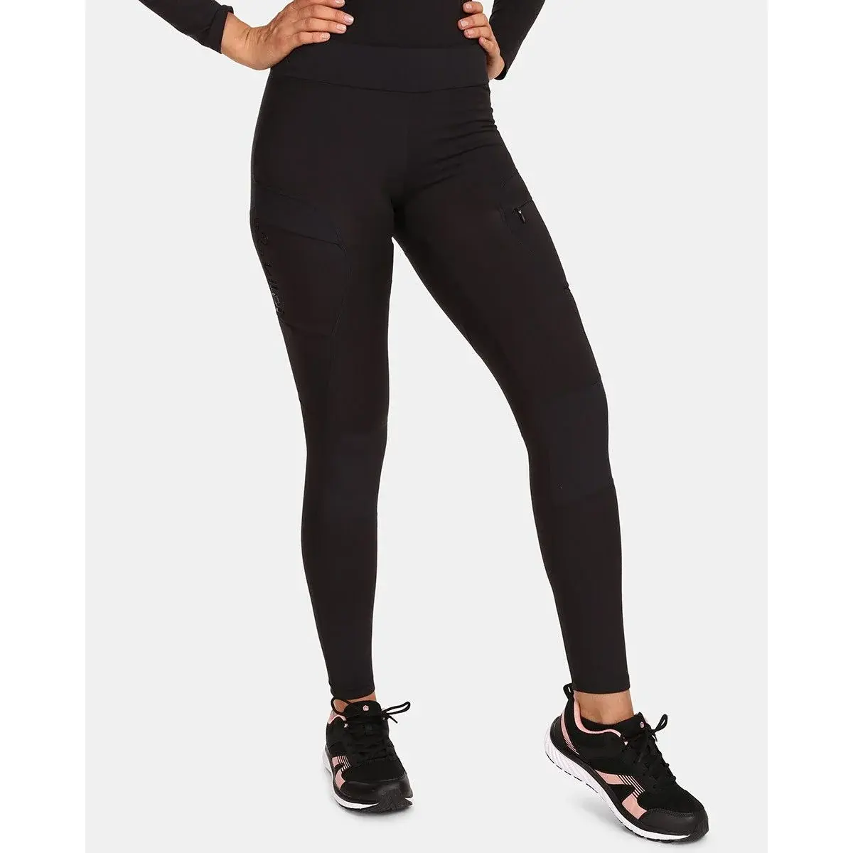Damen-Outdoorleggings Kilpi Mounteria-W schwarz XXXL