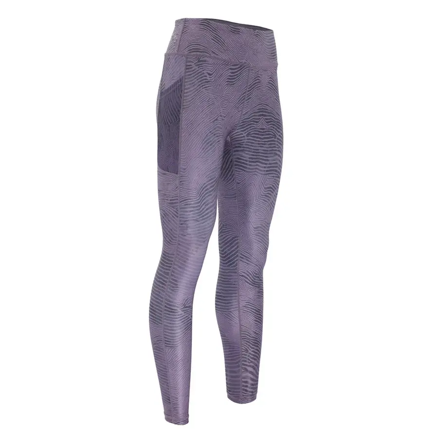 Damen-Leggings Silvini Veroli WP1909 plum