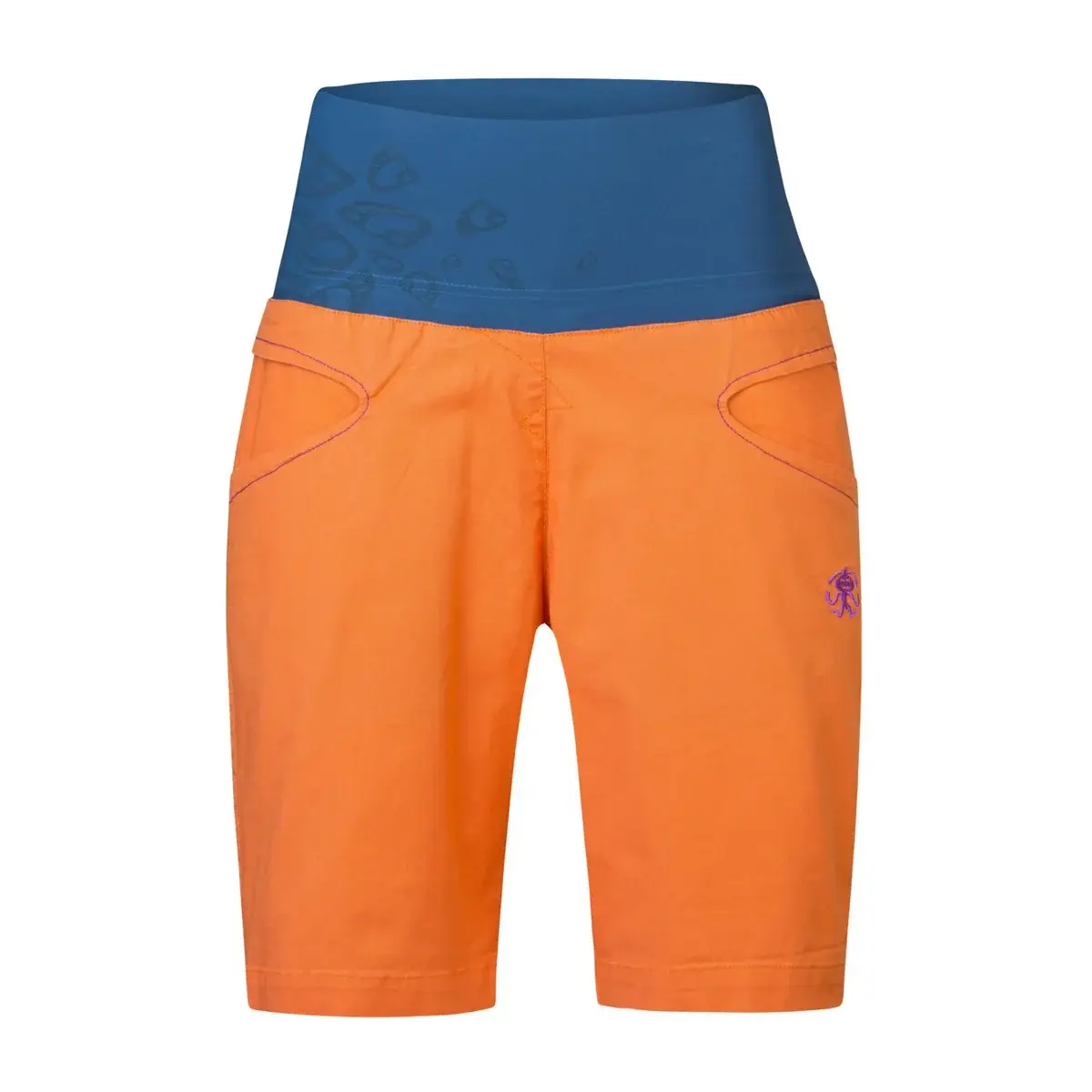 Damen-Klettershorts Rafiki Muriel celosia orange