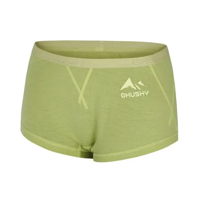 Dámské merino kalhotky Husky METIES L light green, velikost