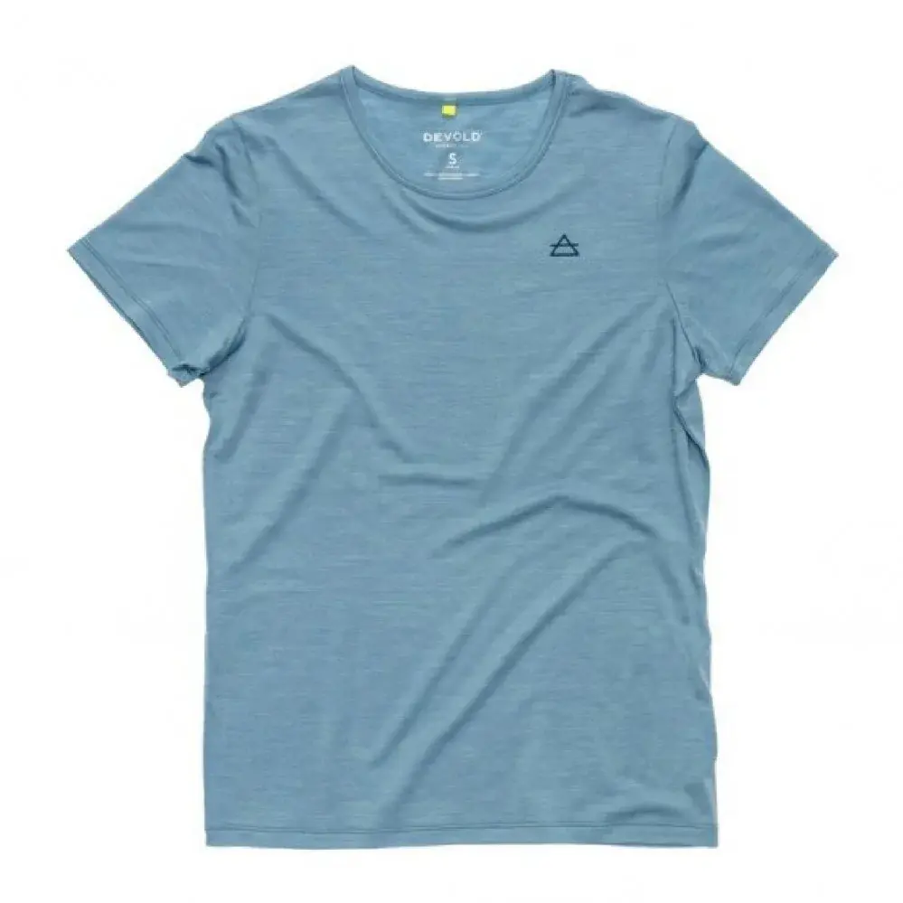 Damen-Merinoshirt Devold Active Tee WMN skyblue