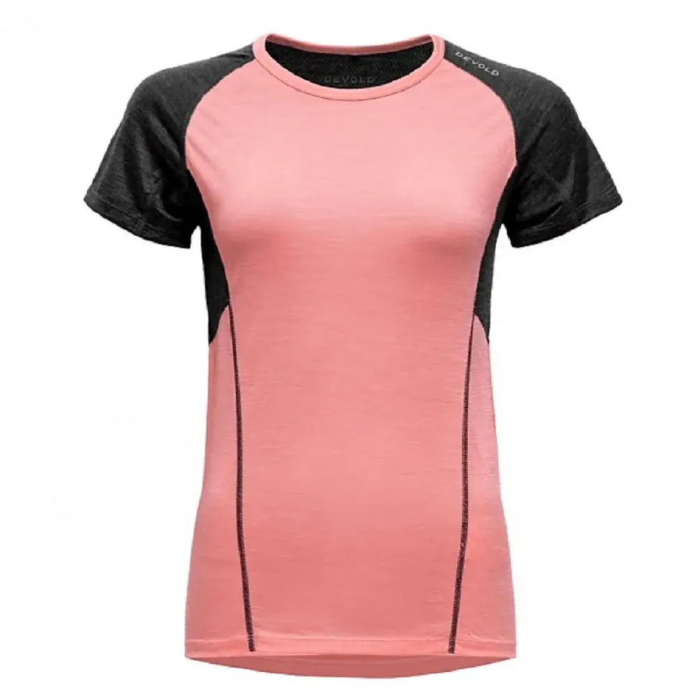 Devold Damen-Merinoshirt Devold Running 130 T-Shirt WMN apricot