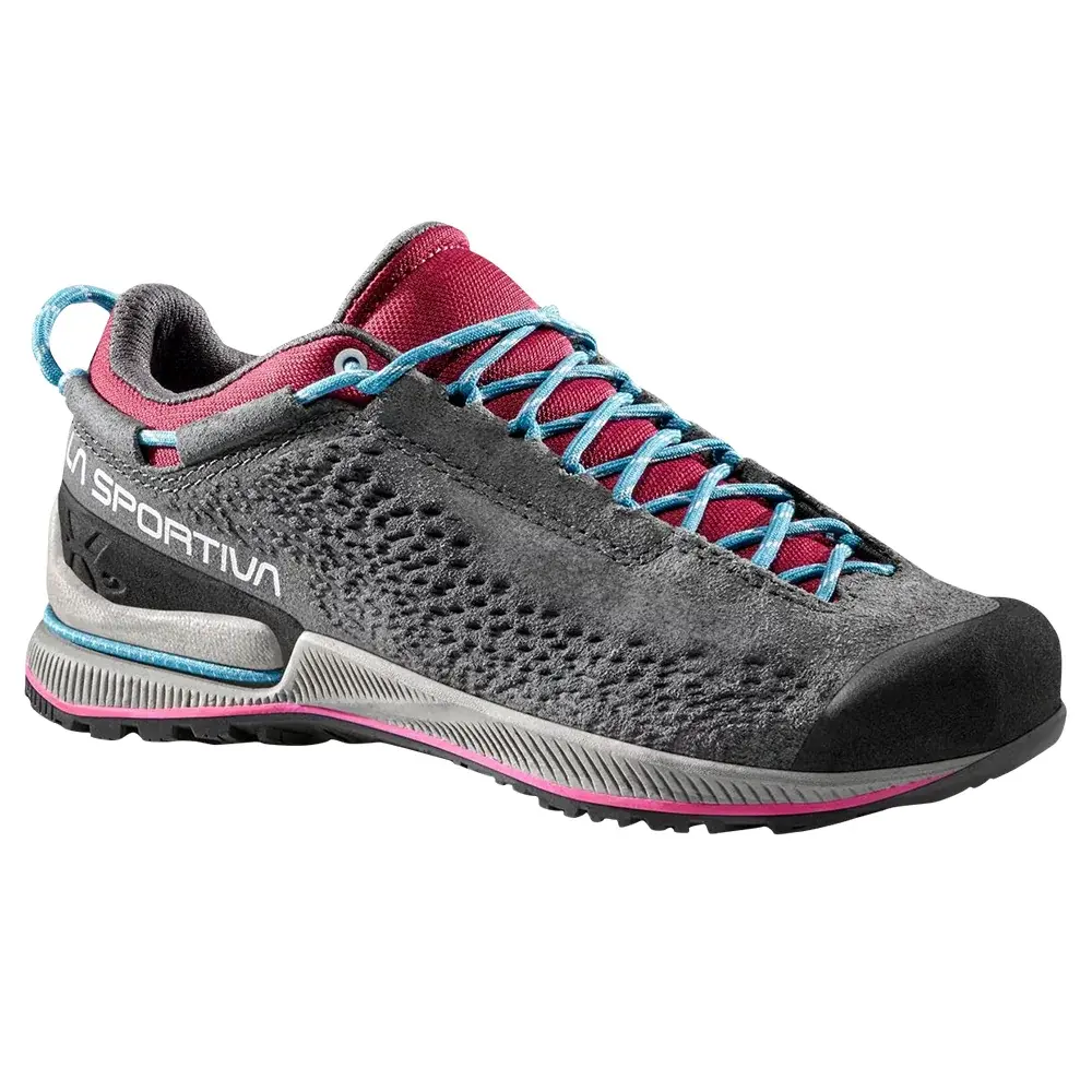 La Sportiva Damen-Zustiegsschuhe La Sportiva TX2 Evo Leather Carbon/Red Plum