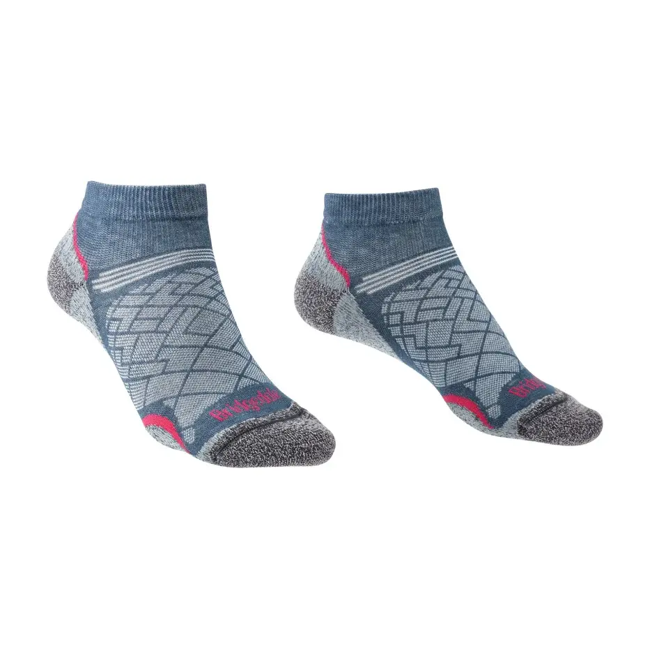 Damensocken Bridgedale Hike UL T2 CP Low Women dark denim/139
