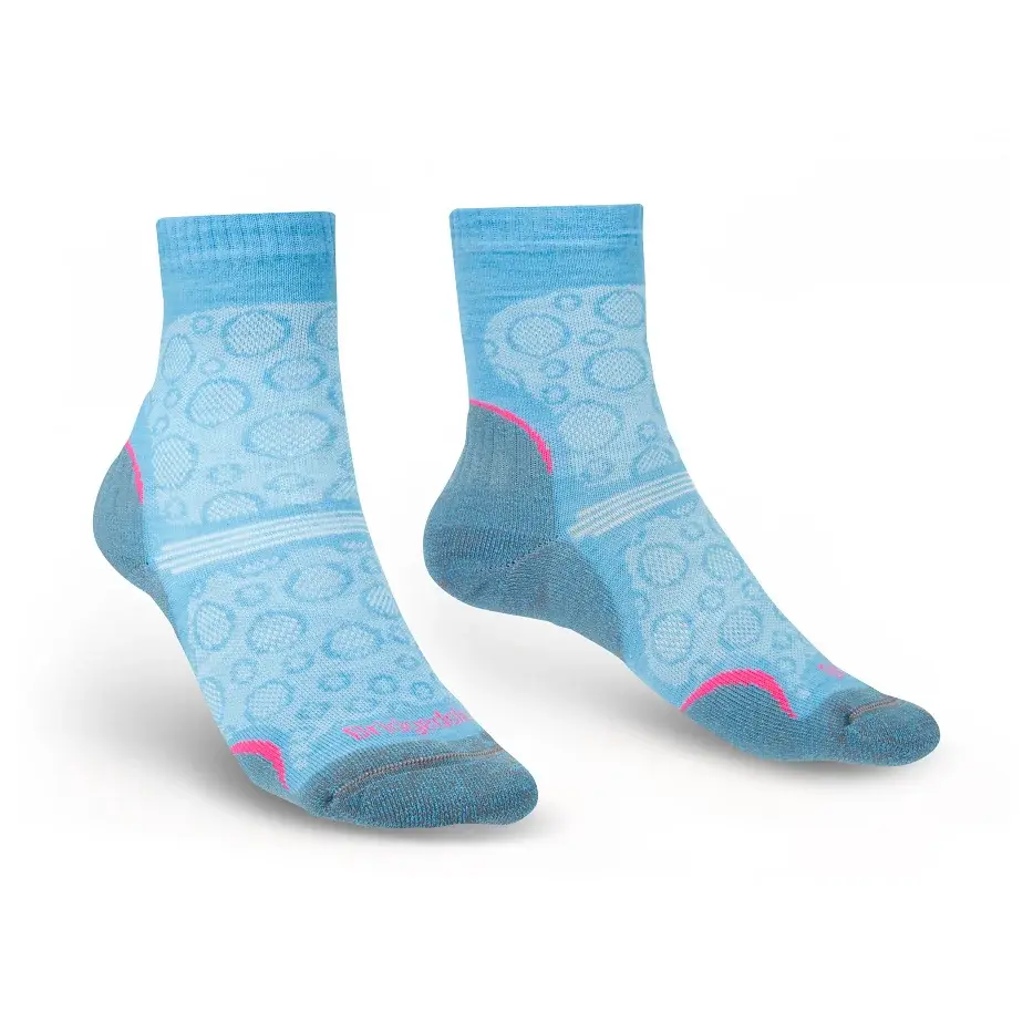 Socken für Damen Bridgedale Hike UL T2 MP Crew Women's blue/436