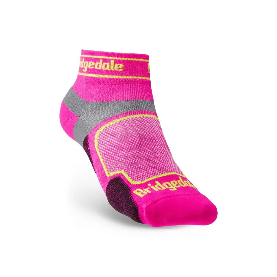 Bridgedale Damen-Laufsocken Bridgedale Trail Run UL T2 CS Low pink