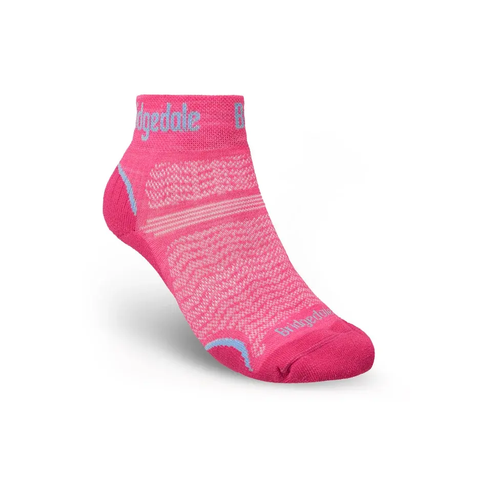 Bridgedale Damensocken Bridgedale Hike Ultralight Performance Ankle Pink