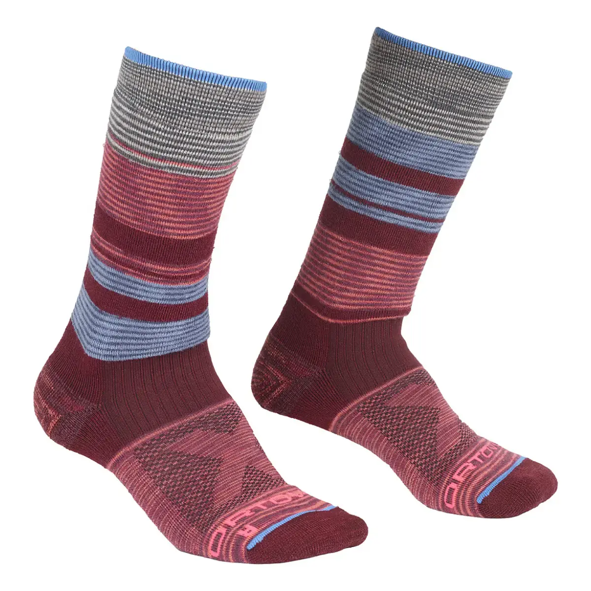 Damen-Thermosocken Ortovox All Mountain Mid Socks Warm multicolour