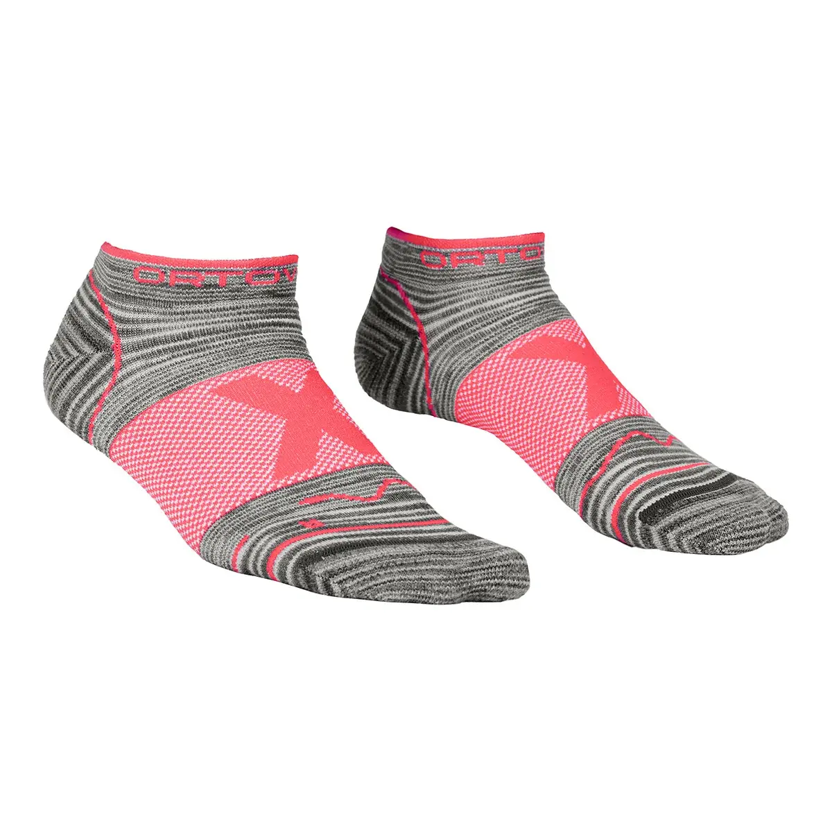 Damen-Funktionssocken Ortovox Alpinist Low Socks grey blend