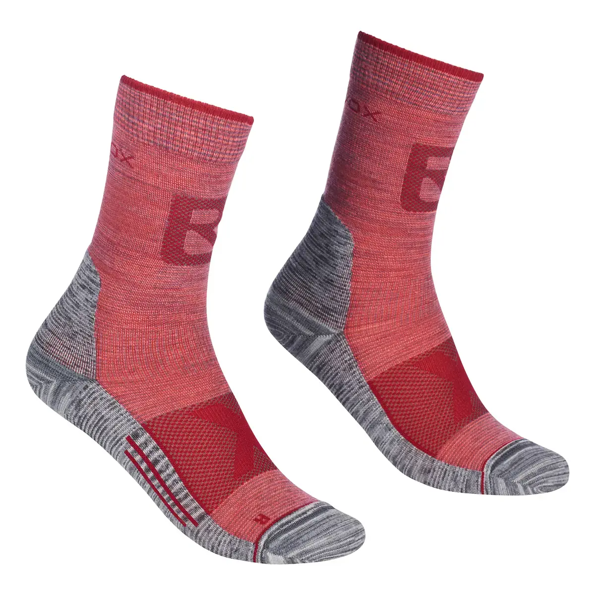 Damensocken Ortovox Alpinist Pro Compression Mid Blush