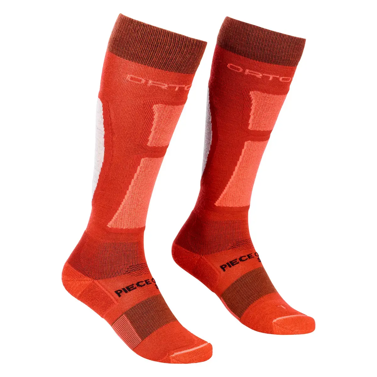 Damensocken Ortovox Ski Rock'n'Wool Long Socks Blush