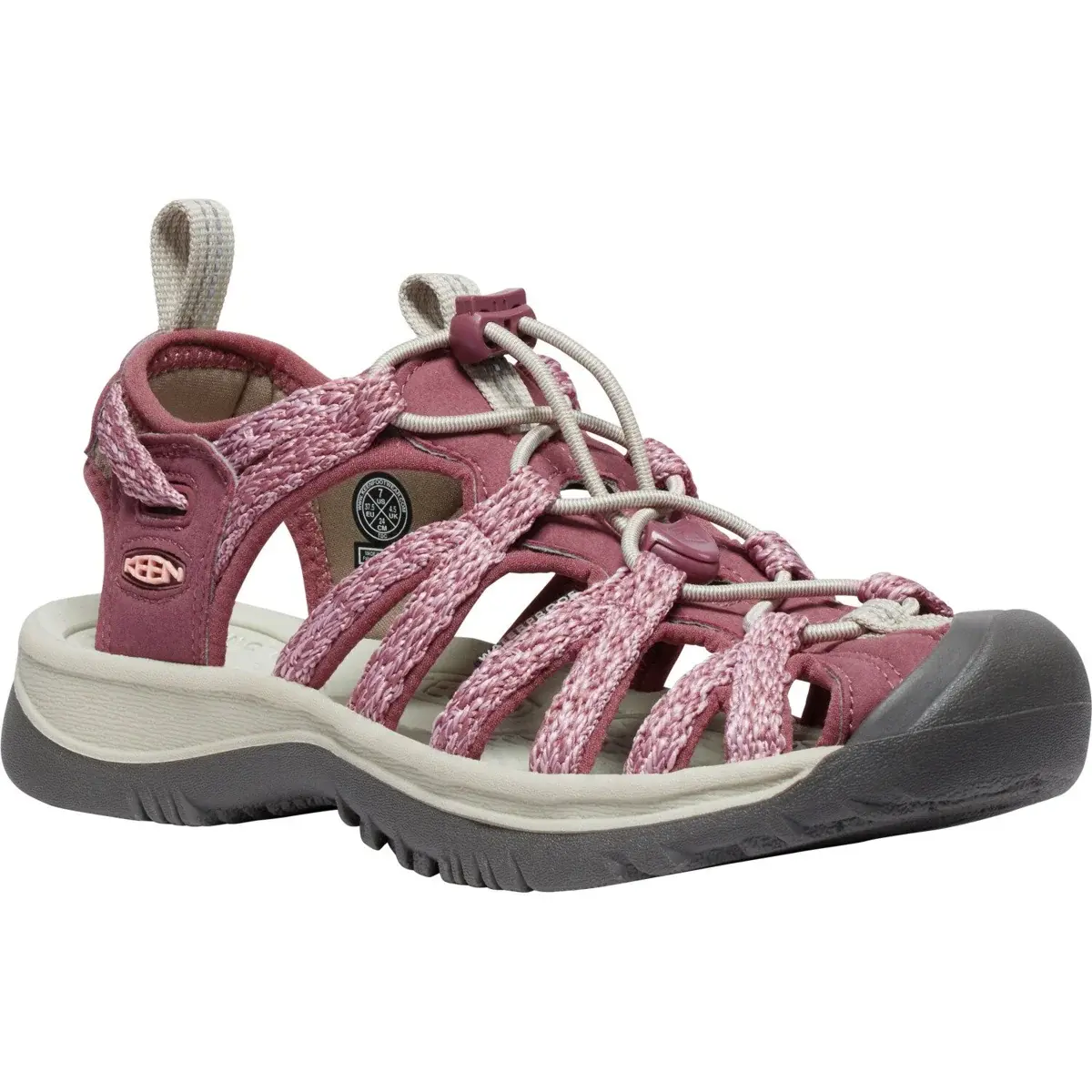 KEEN Damen-Allroundsandalen KEEN Whisper Women rose brown/peach parfait