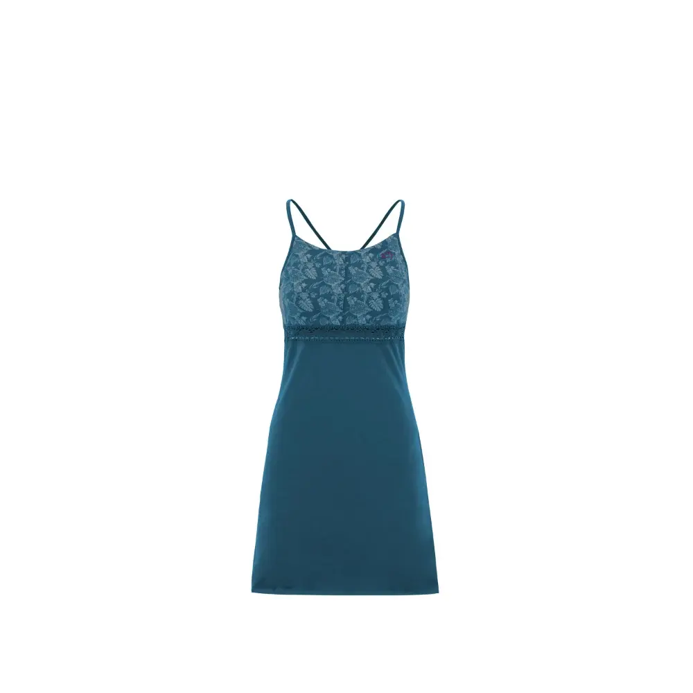 E9 Damen-Baumwollkleid mit integriertem BH E9 W's Debby Deep Blue