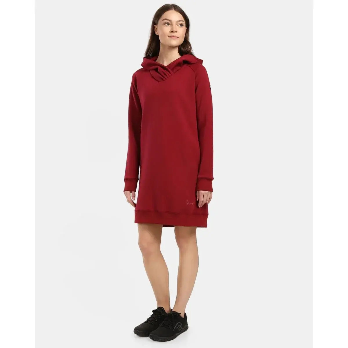 Damenkleid Kilpi HEYDEN-W dunkelrot