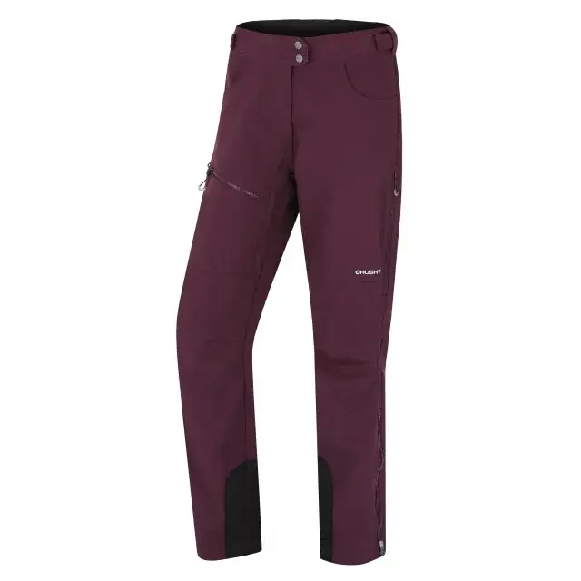 Husky Damen-Softshellhose Husky KESON L purple, Größe