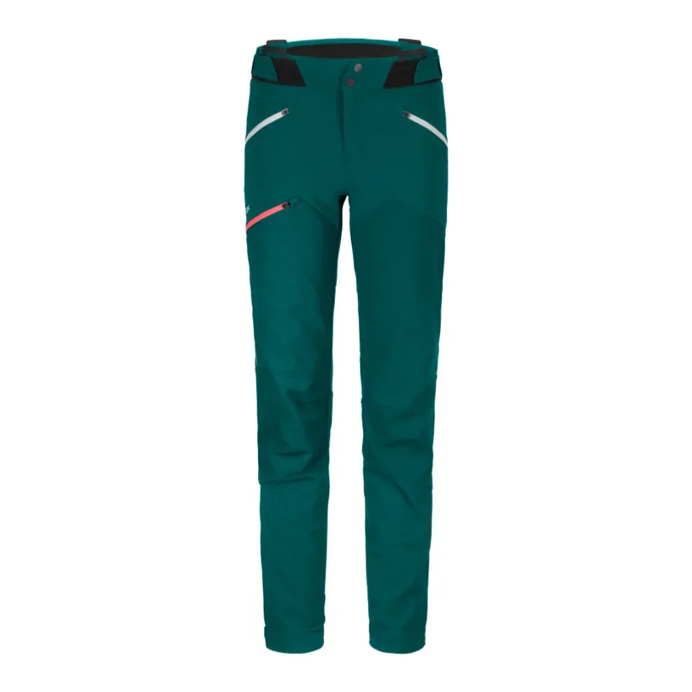 Ortovox Damen-Softshellhose Ortovox Westalpen Softshell Pants W pacific green