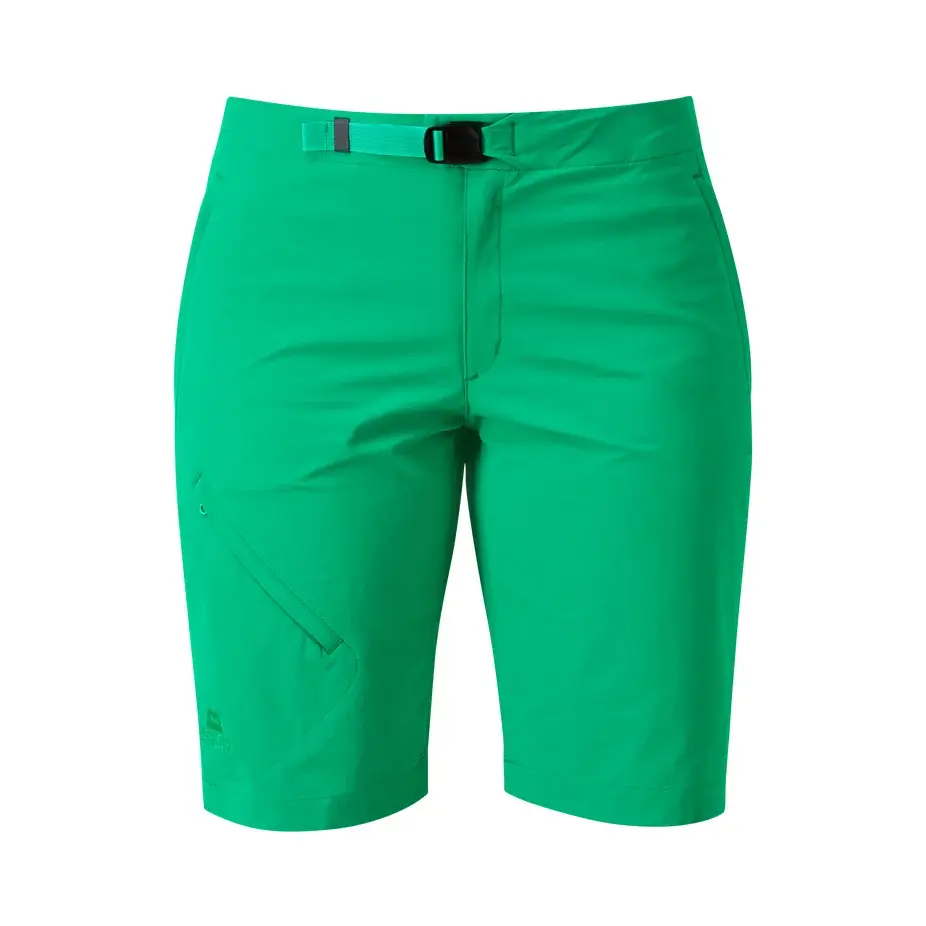 Mountain Equipment Damen-Softshellshorts Mountain Equipment Comici Short Deep green