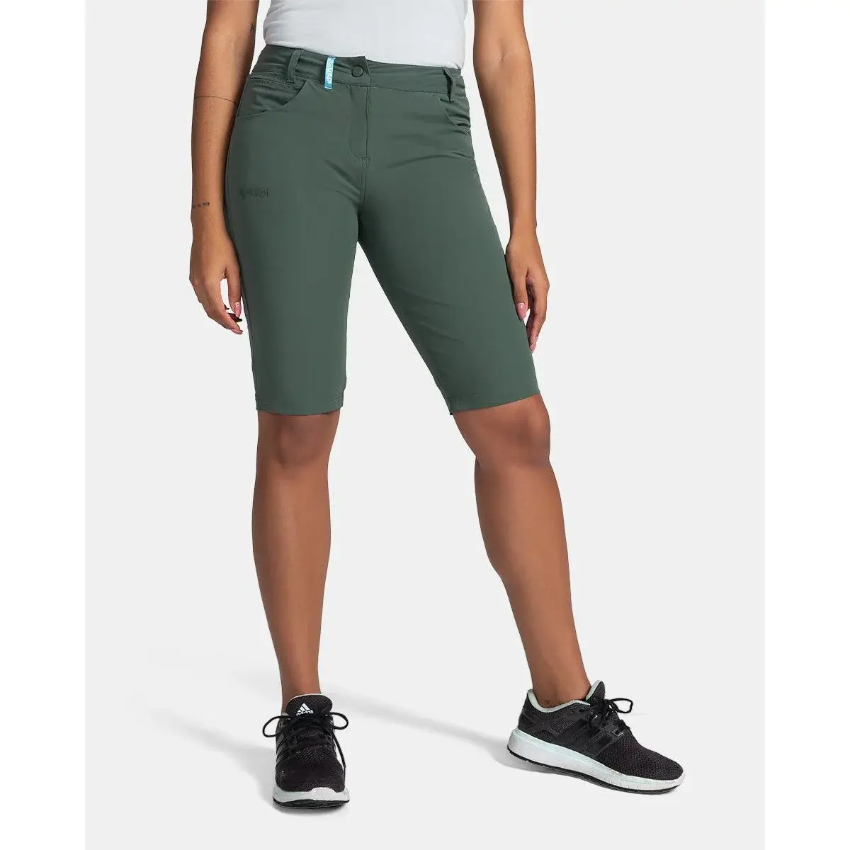 Kilpi Damen-Outdoorshorts Kilpi Sylane-W dunkelgrün